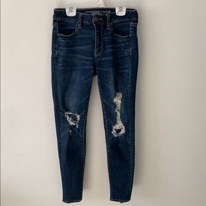 American Eagle high waisted skinny jeans